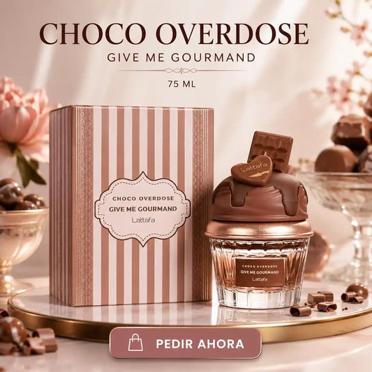 LATTAFA GIVE ME GOURMAND CHOCO OVERDOSE + PERFUMERO (DAMA)