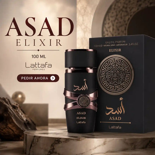 ASAD ELIXIR +  PERFUMERO RECARGALE (CABALLERO)