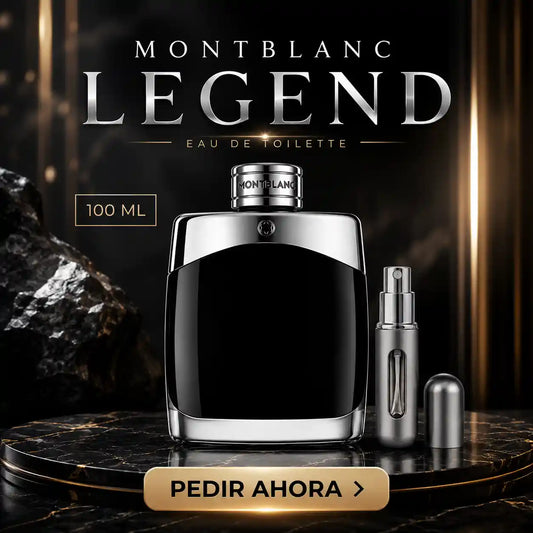 MONT BLANC LEGEND 100ML + Perfumero Recargable Gratis