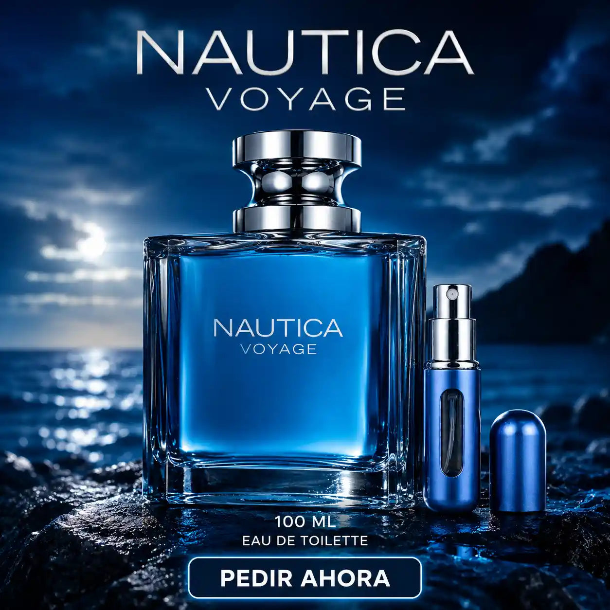 NAUTICA VOYAGE 100 ML + Perfumero Recargable GRATIS