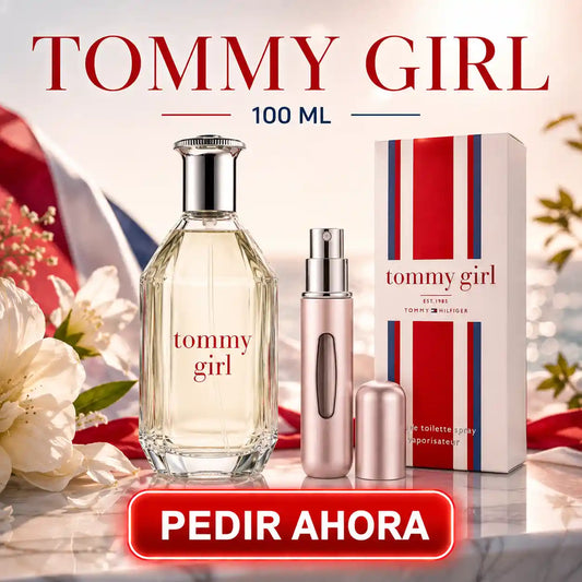 TOMMY GIRL + PERFUMERO RECARGABLE GRATIS (DAMA)