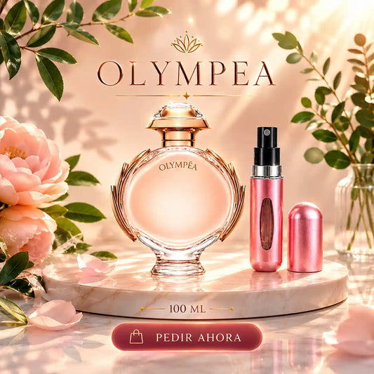 OLYMPEA 100 ML MAS PERFUMERO RECARGABLE (DAMA)