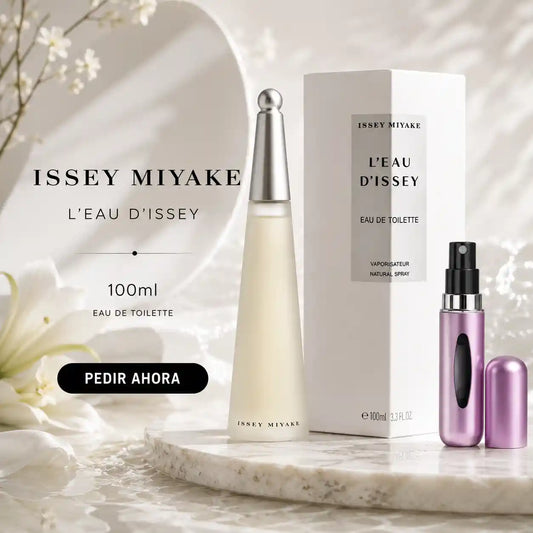 ISSEI MIYAKE 100 ML + PERFUMERO RECARGABLE (GRATIS)