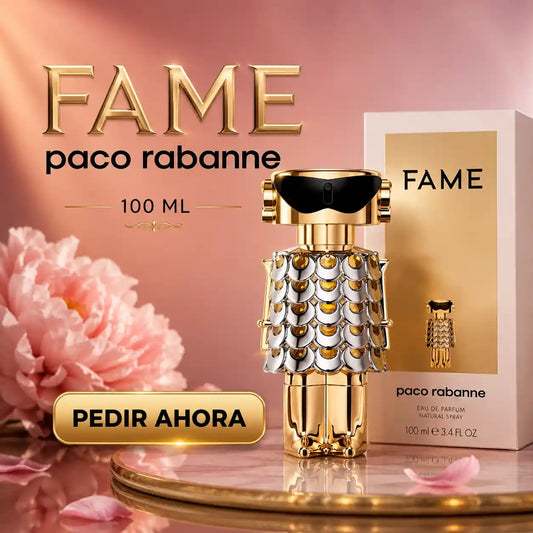 FAME PACO RABANNE 100 ML + PERFUMERO RECARGABLE GRATIS (DAMA)