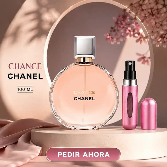 CHANCE CHANEL 100 ML + PERFUMERO RECARGABLE