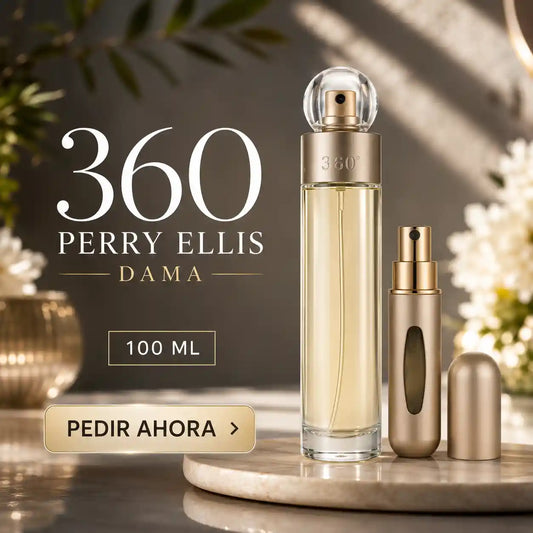 360 DAMA 100 ML PERRY ELLIS + PERFUMERO GRATIS (DAMA)