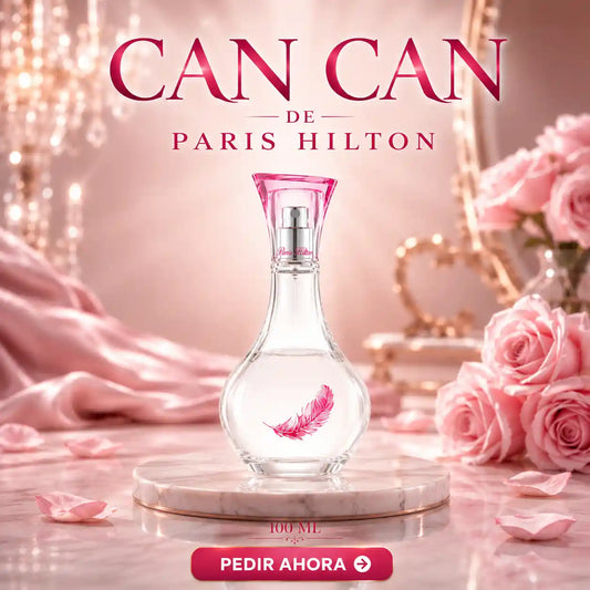 CAN CAN DE PARIS HILTON 100 ML + PERFUMERO RECARGABLE (DAMA)