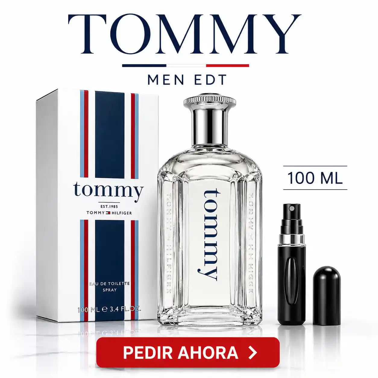 TOMMY MEN + PERFUMERO RECARGABLE GRATIS