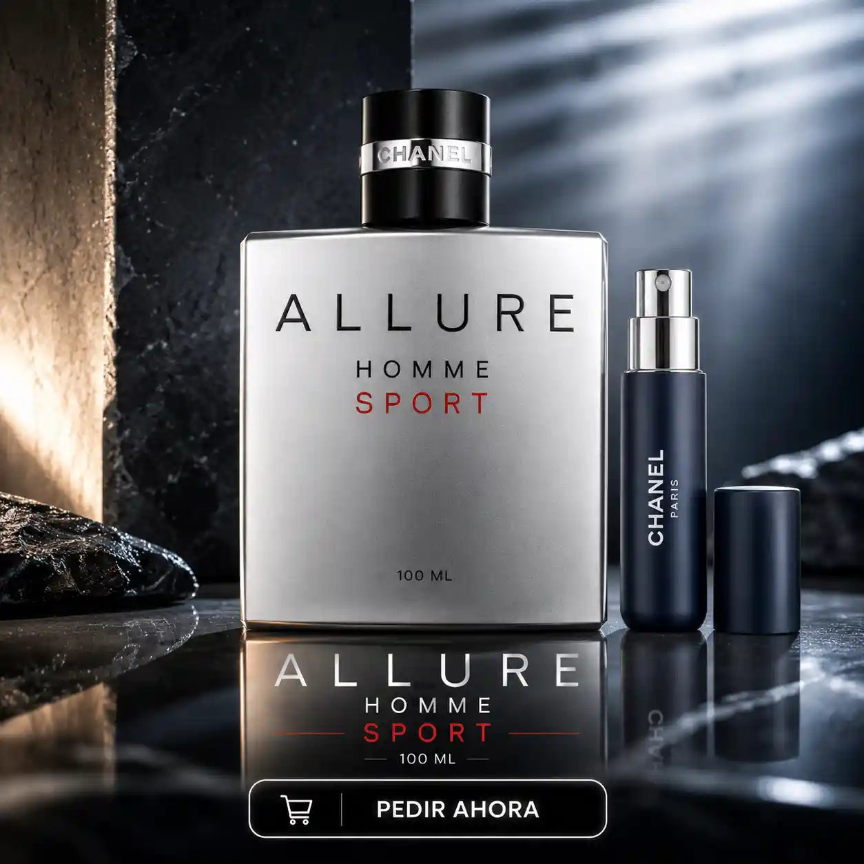 ALLURE SPORT 100 ML + PERFUMERO RECARGABLE (CABALLERO)